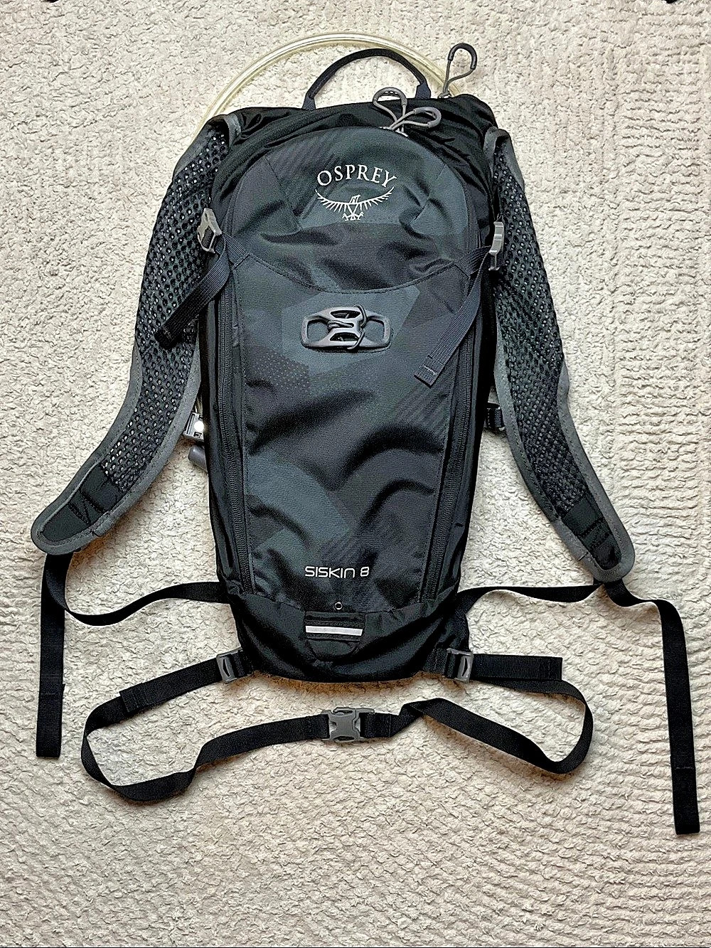 Osprey Hydraulics LT 2.5 Siskin8 Hydration Backpack Black